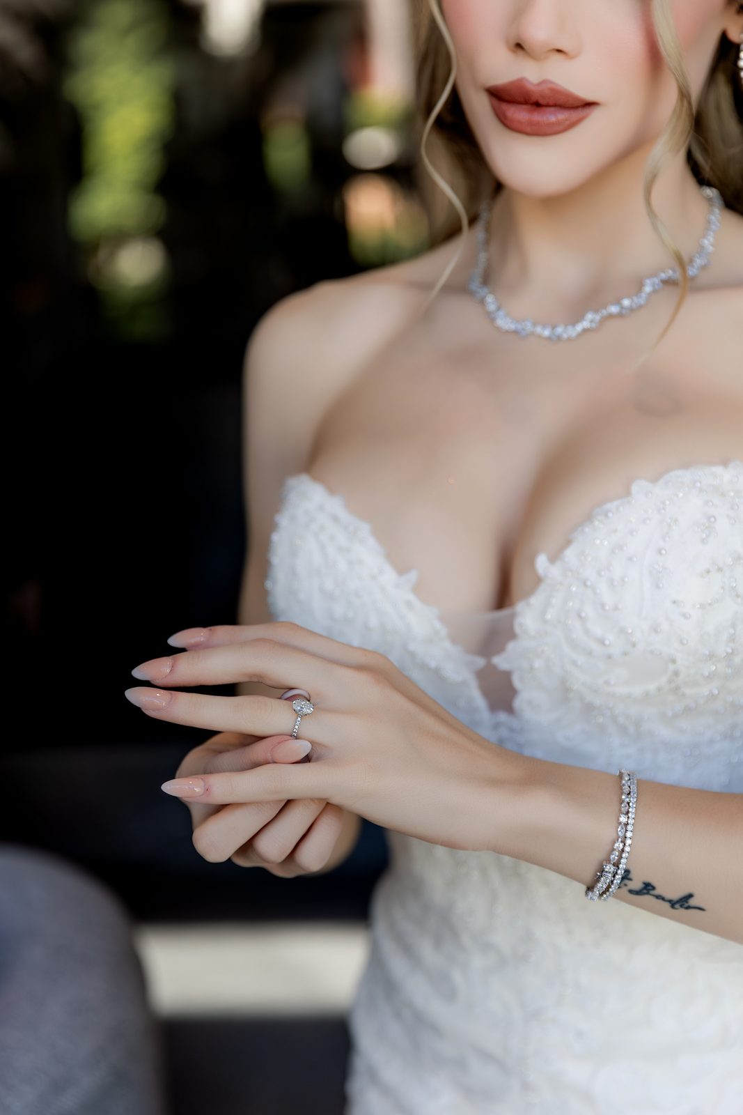 Retrato de los novios Kenia y Carlos en La Victoria Eventos — Oscar Lara Fotografía